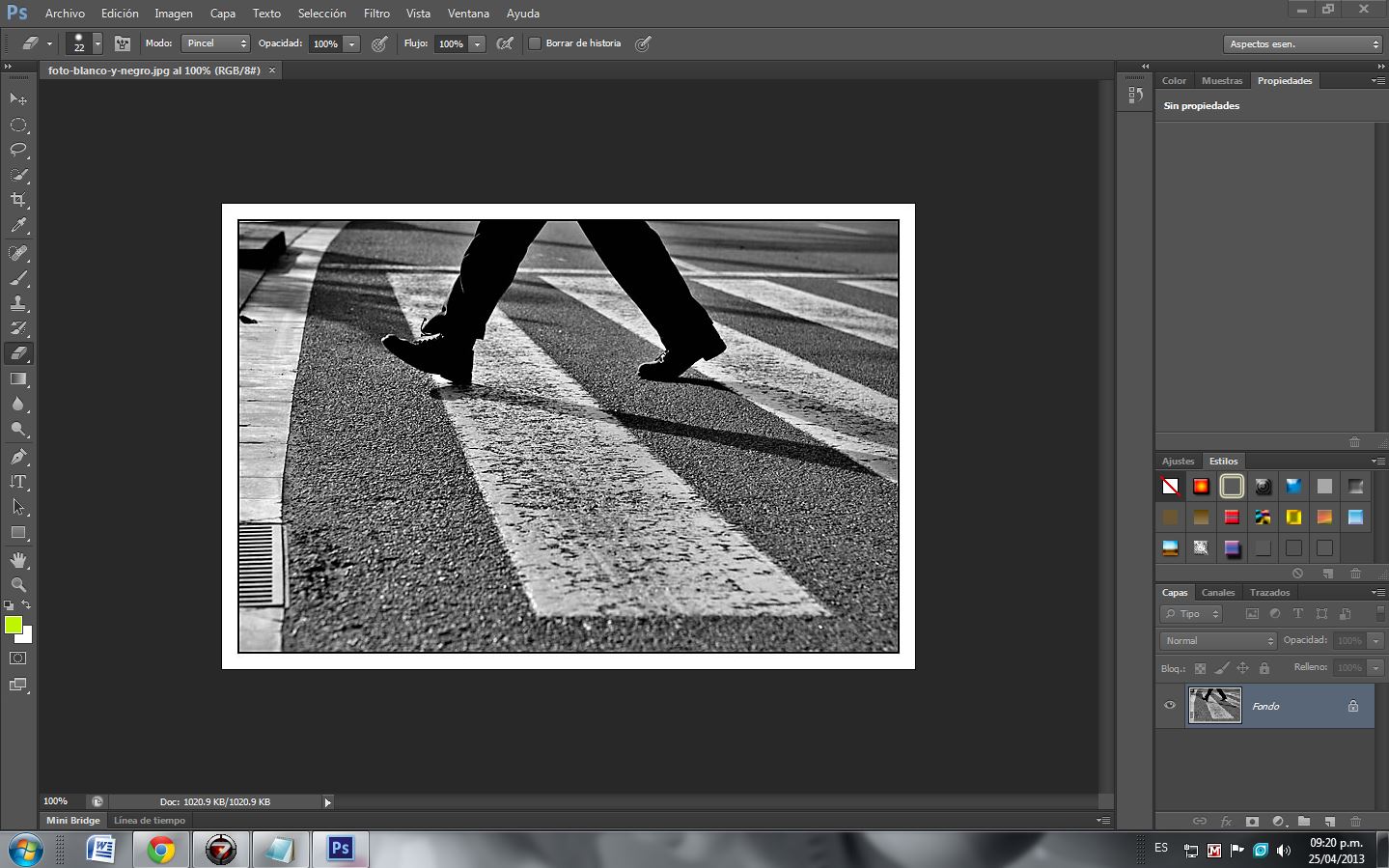 Dorian Maribel Blanco Blanco: Colorear Imagen Blanco y Negro Photoshop