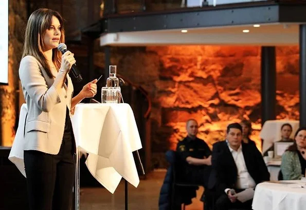 Princess Sofia attended a seminar held by Gålöstiftelsen at The Brewery Conference Center in Stockholm