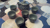 tea set from Chinatown,  San Fransico, California