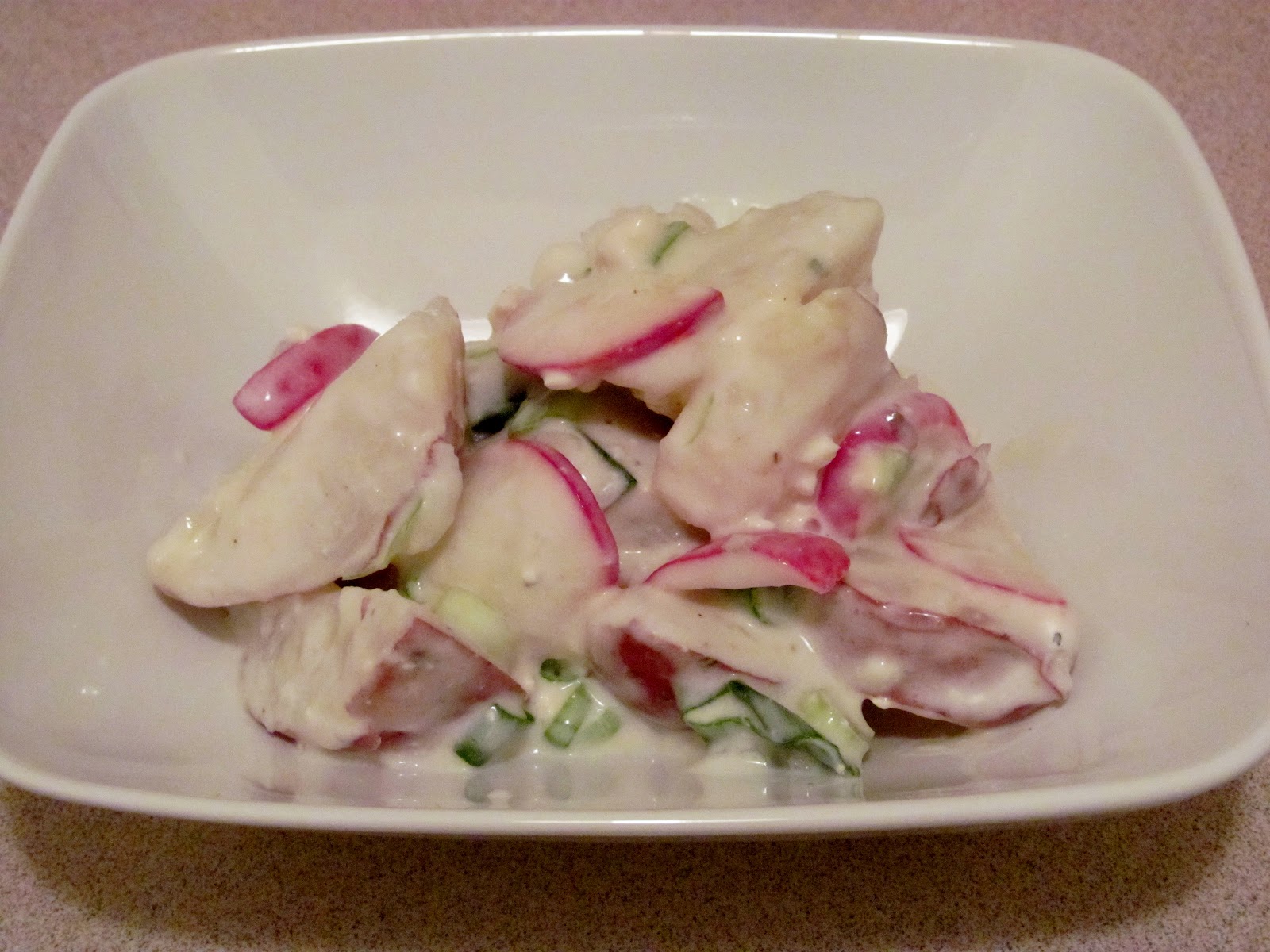 Iris' Recipe Place Blue Cheese Potato Salad