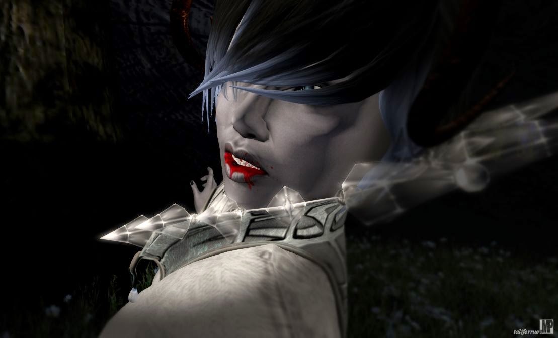 Second Life Roleplay featuring a dark tale of an Drow Elve.