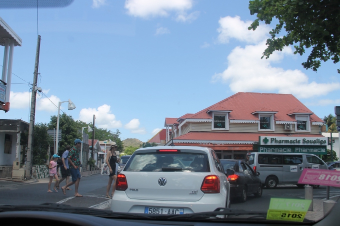 Karibian risteily, St Maarten Philipsburg ja Saint Martin Friar's Bay / autoilu saaren ympäri lasten kanssa - Liikenne ruuhkaista