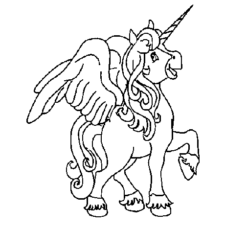 desenhos de unicÓrnio para colorir pintar imprimir desenhos de