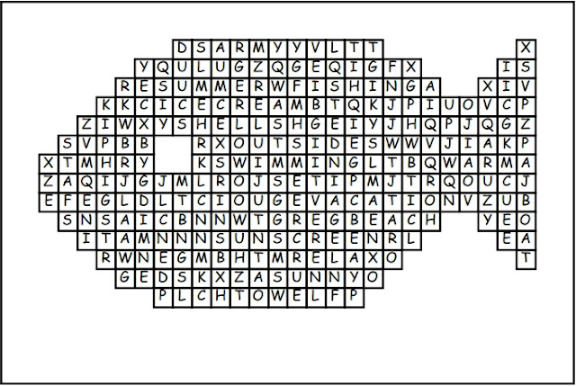 My English World for Year 2 Pupils: Fun #3 - Word Search (Summer)