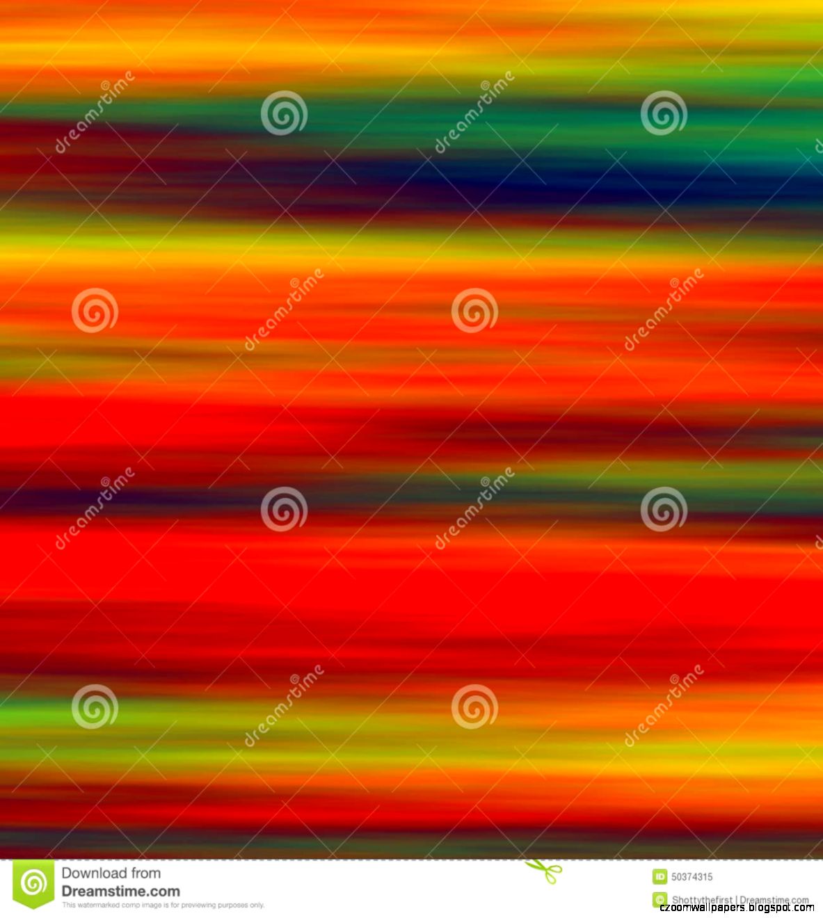 Colorful Horizontal Abstract Art Background Artistic Red Green