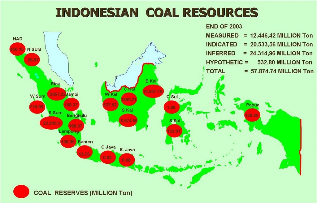 Batubara merupakan salah satu hasil tambang yang ada di indonesia daerah penghasil batubara yakni