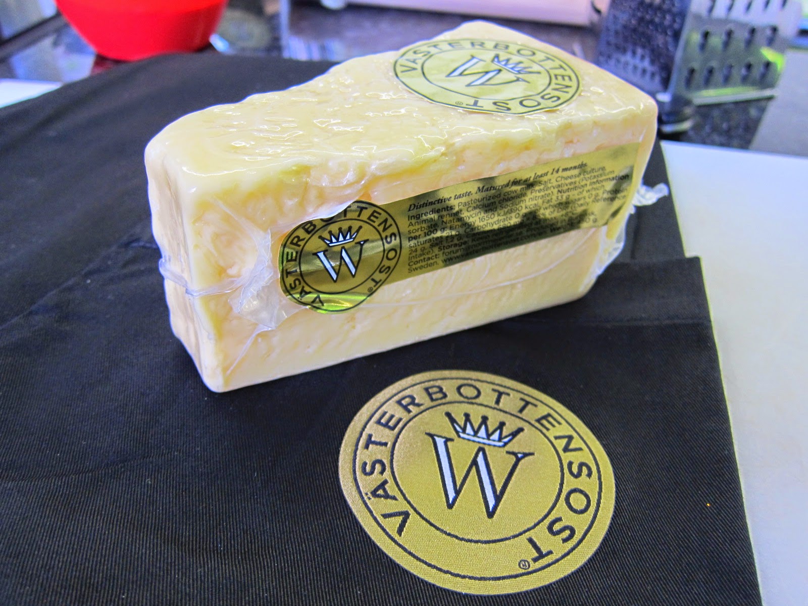 Cooking with Sweden's King of all Cheeses, Vasterbottensost / LUCY