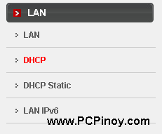 LAN - DHCP