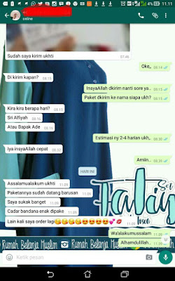 Testimoni cadar Bandana Testimoni cadar Bandana
