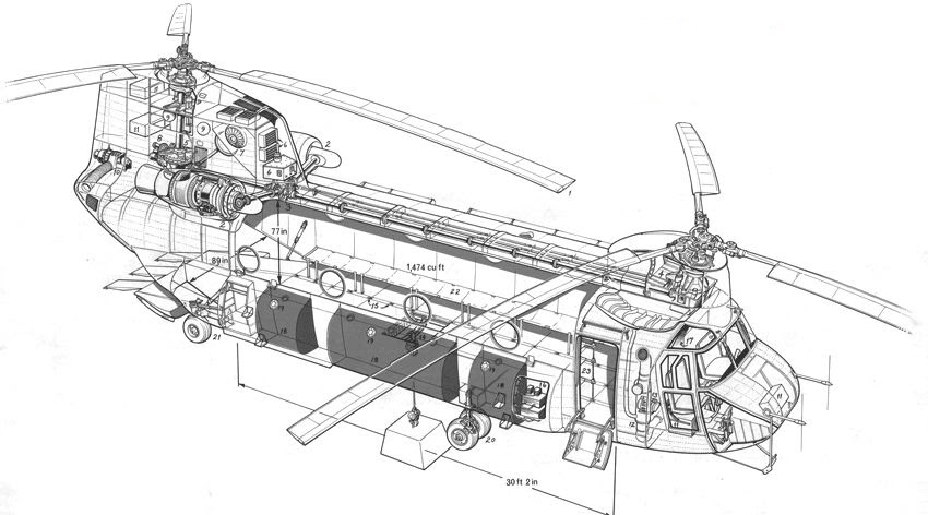 Схемами 24. Ch-47 Chinook чертежи. Boeing Ch-47 Chinook чертеж. Чинук вертолет схема. Chinook Ch-47 схема.