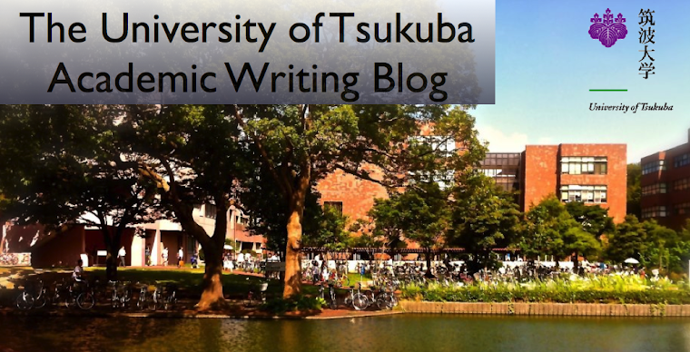 The University of Tsukuba Academic Writing Blog
