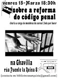 Palestras Codigo Penal 15/03 Compostela