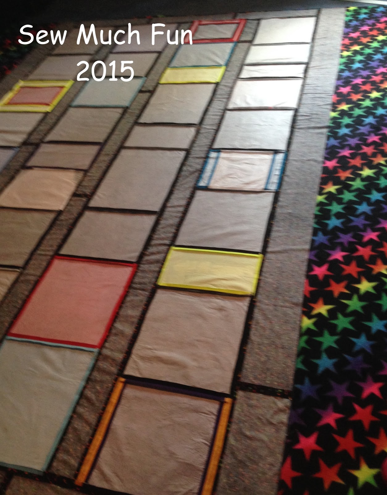 Sew Much Fun / Creations by Celeste An Extra Large Tshirt Quilt