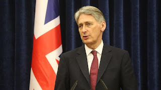 British finance minister reveals autumn budget