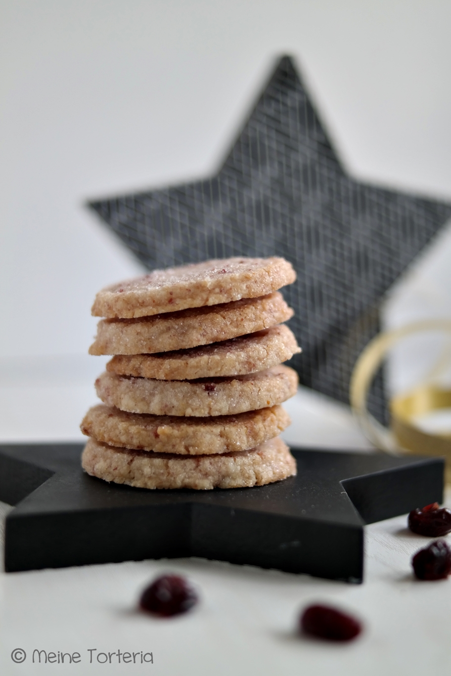 Weihnachtsplätzchen: Orangen-Cranberry-Kekse sind mal etwas anderes