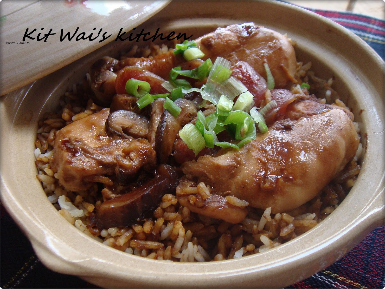 Kit Wai's kitchen 金宝瓦煲鸡饭 Kampar claypot chicken rice