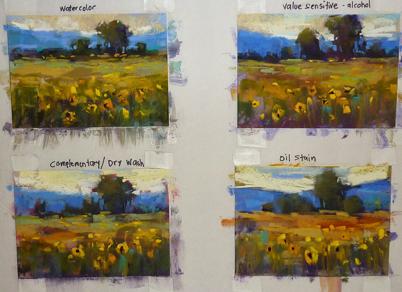 Painting My World The Secret to Choosing Underpainting Colors