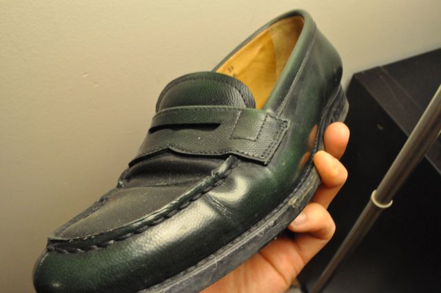 laws of general economy: Church's Dark Green Loafers Size 37