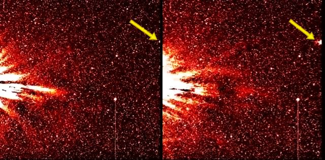 Our Sun responds to signal coming from huge flashing space object  Sun%2BFlashing%2BObject%2BSignal