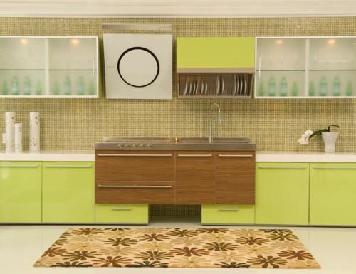 Kitchen Cabinets Design Ideas Green Brown Colors Kitchen Cabinets Design Ideas Green