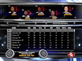 NBA 2k14 Custom Roster Update v4 : February 21st, 2015 - Trade Deadline - Rockets Roster (with injuries)