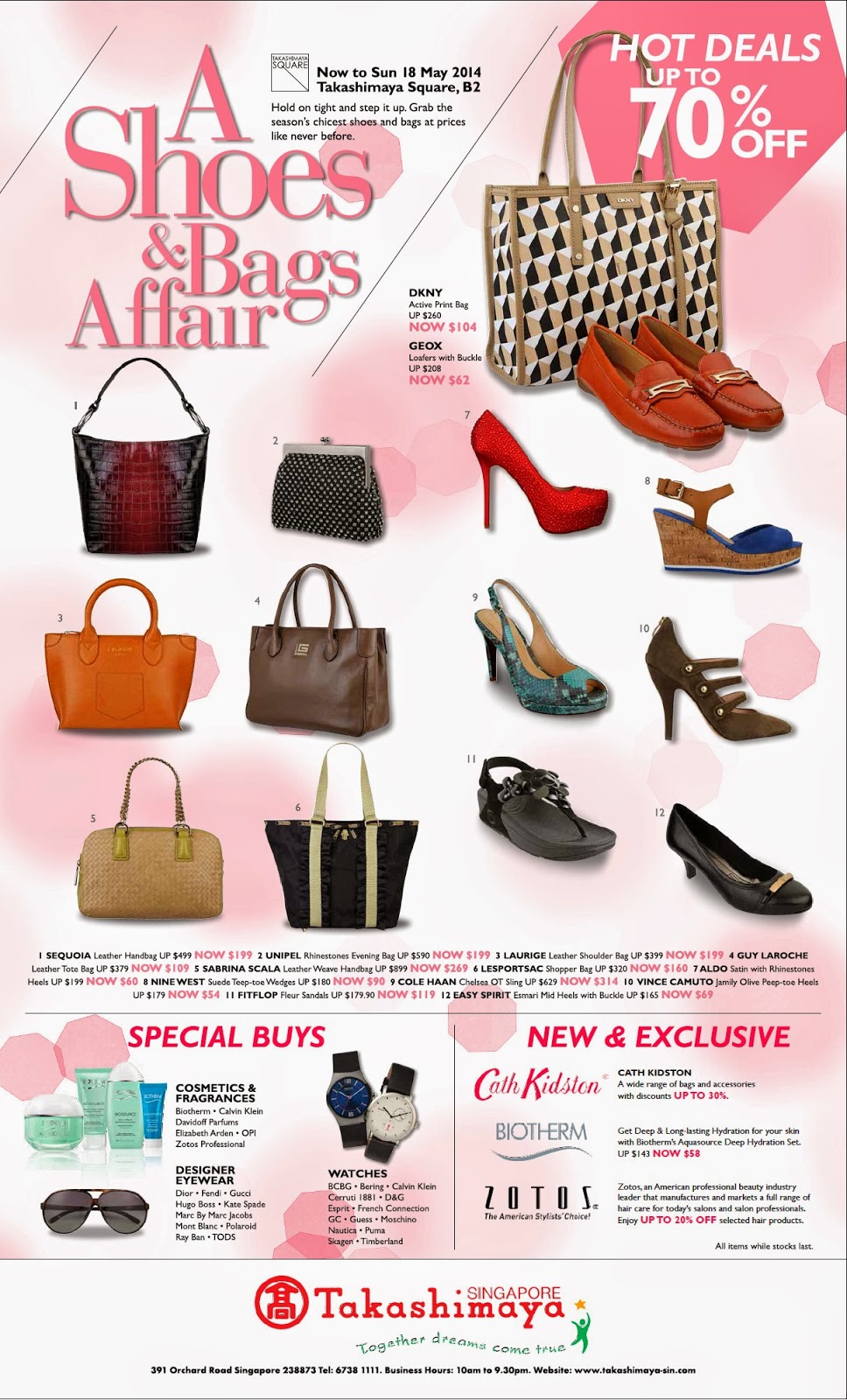 Tua Lobang: A Shoes & Bags Affair@Takashimaya Square B2, Till 18 May 2014