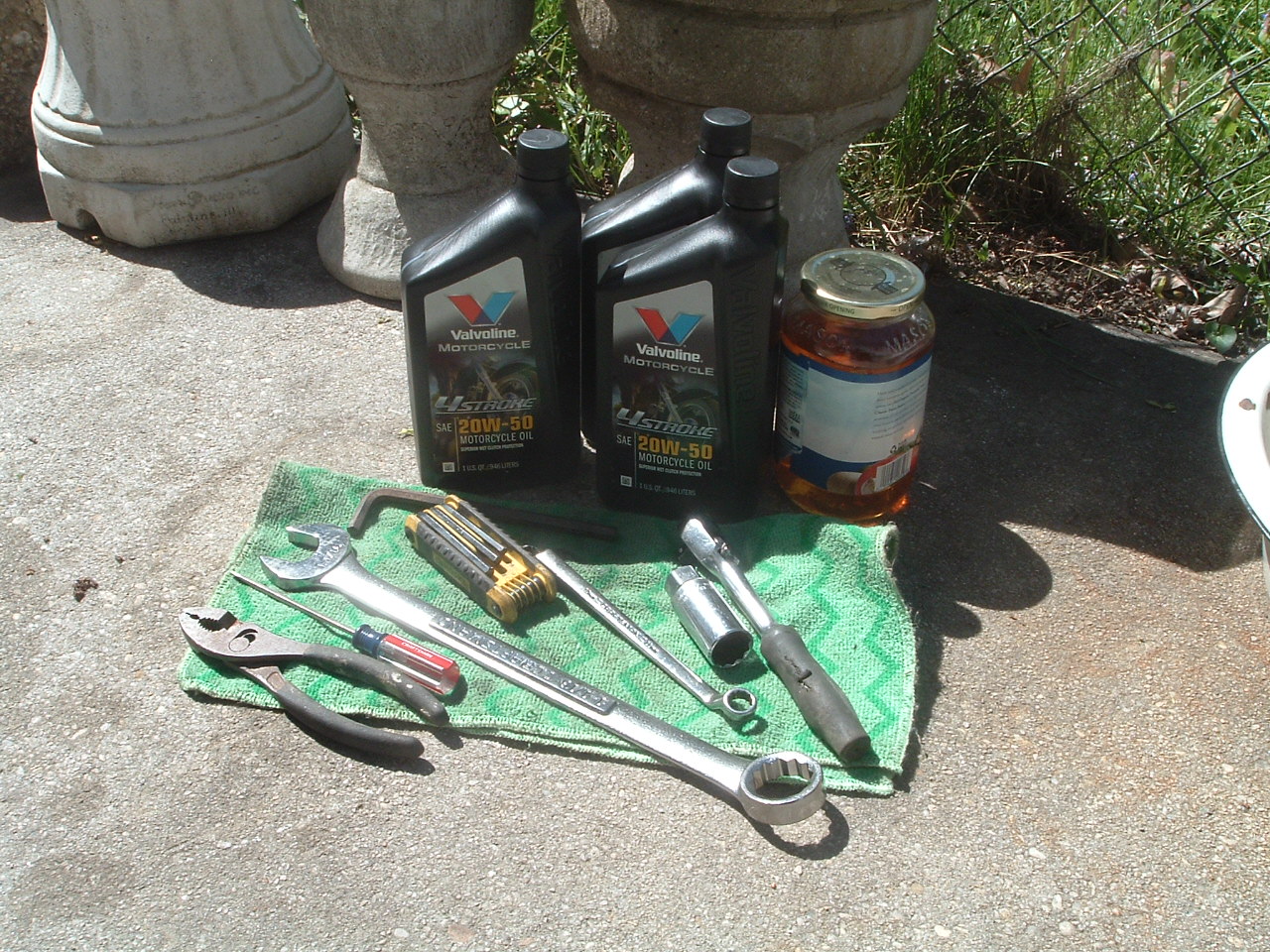 Crying Nines XS650 Oil Change