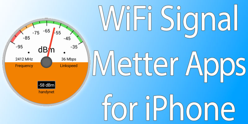 measure wifi signal strength