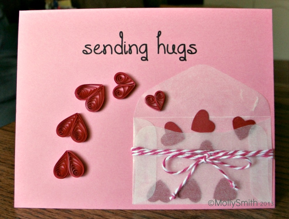 Molly Smith Quilled Hearts Valentine's Day Cards