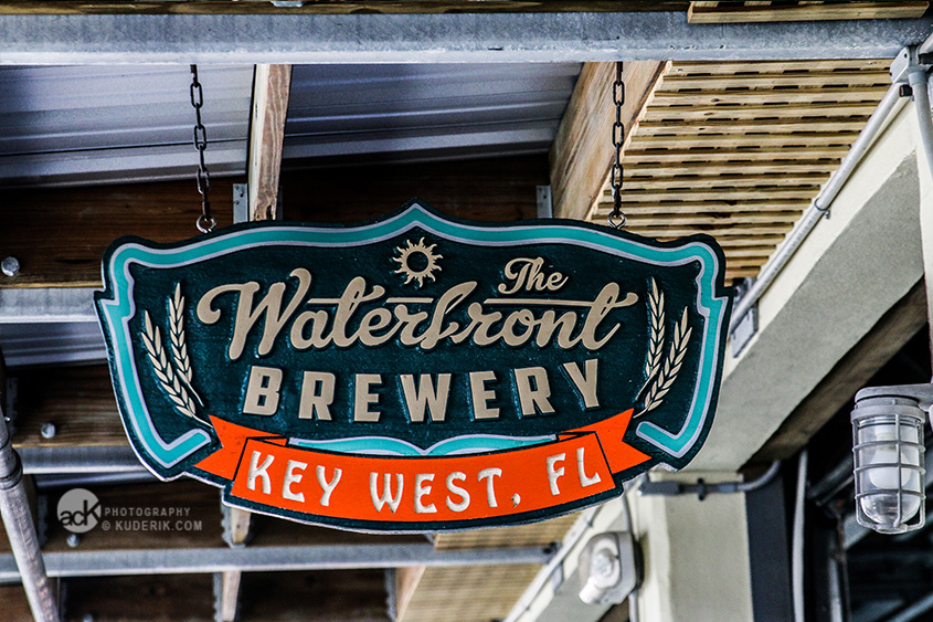 Cuban and a Belgian Tripel at Waterfront Brewery Key West, FL The