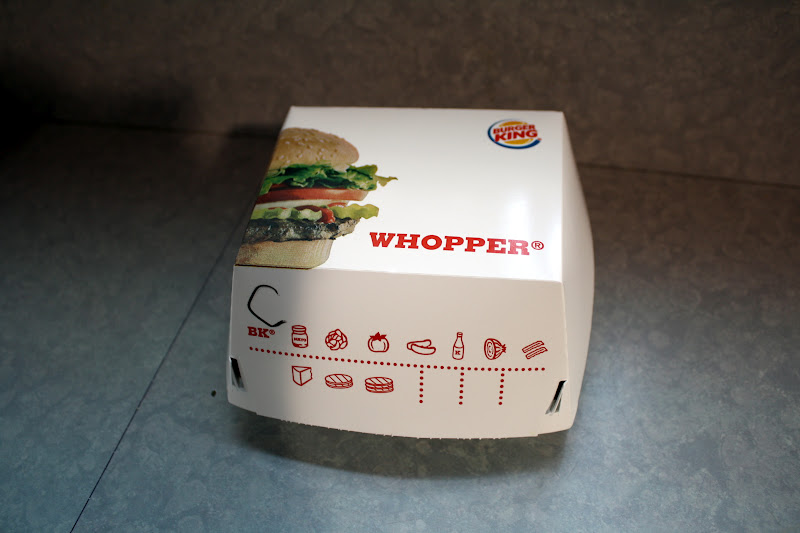 An Immovable Feast: Fast Food Review: Burger King Carolina BBQ Whopper