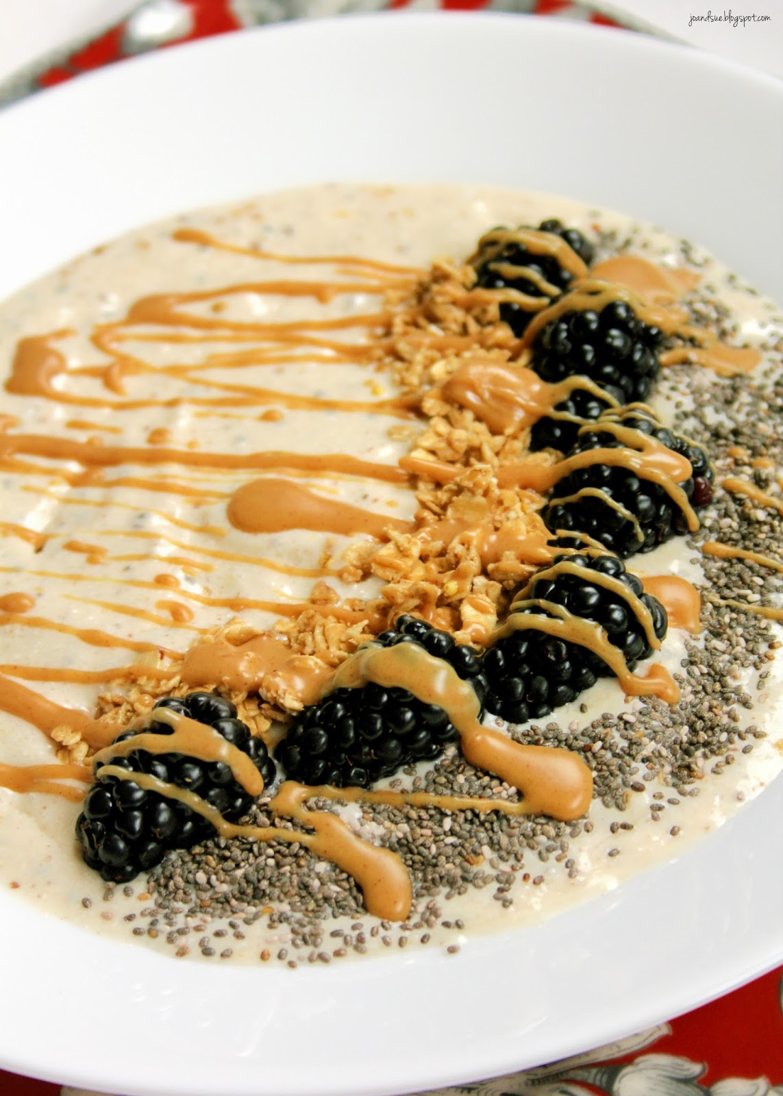 Jo and Sue Peanut Butter Smoothie Bowl