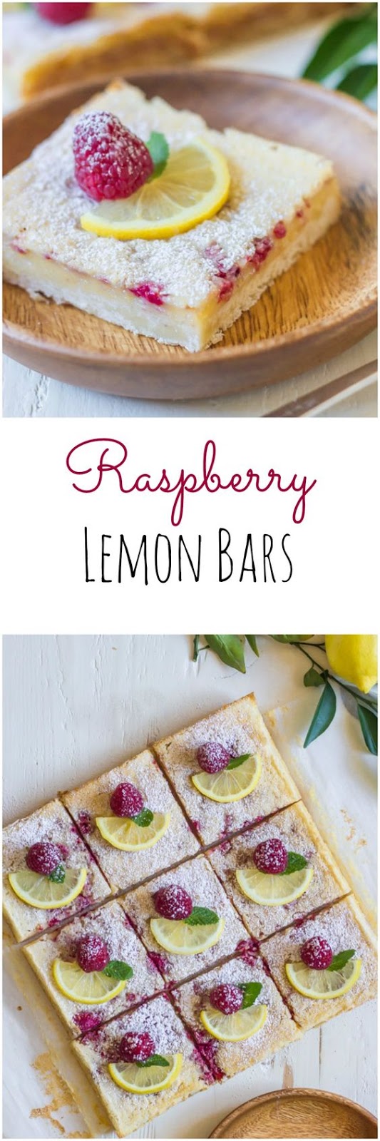 RASPBERRY LEMON BARS | Enjoyed Life