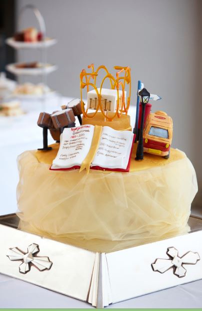 Royal Garden Hotel Kensington commemorative cupcake