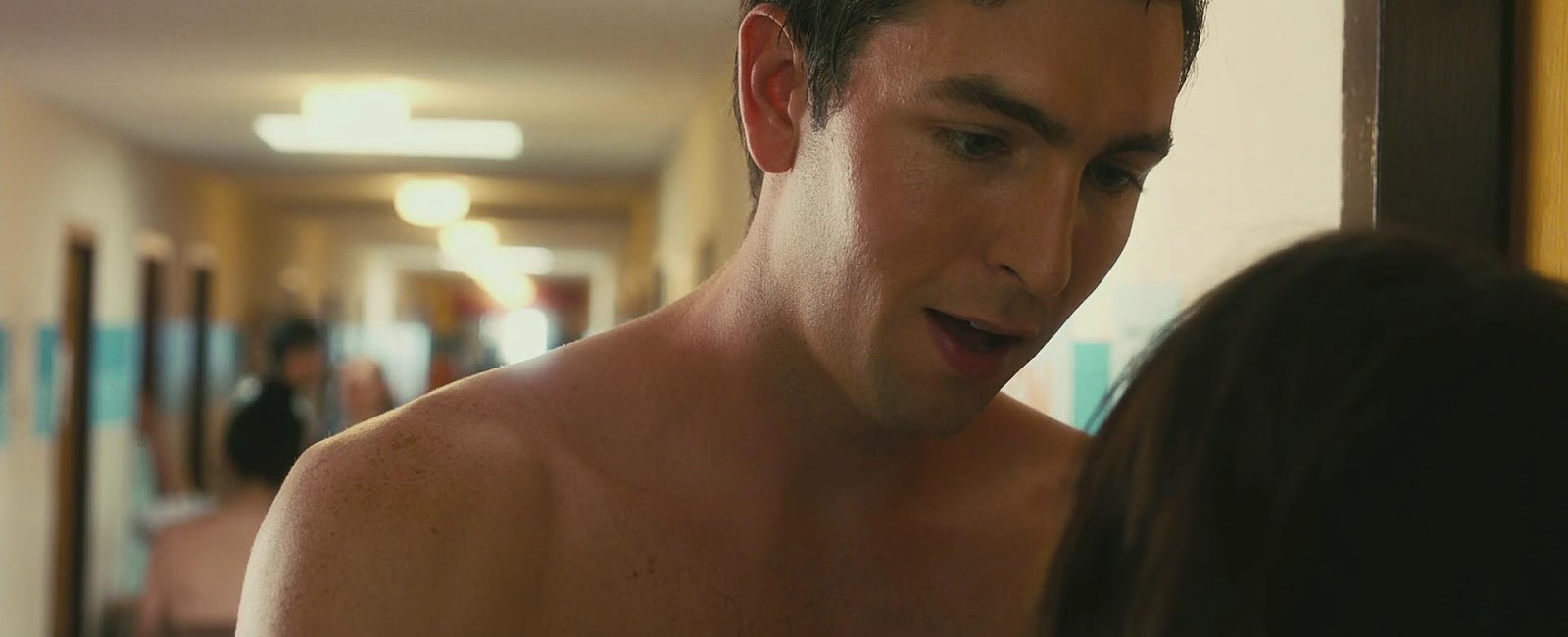 Nicholas Braun naked bum in How To Be Single.