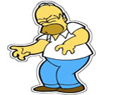 Homer Simpson Saw Game Homer Simpson Saw Game