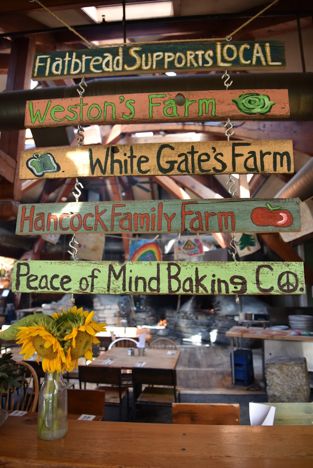 Flatbread Company in North Conway, New Hampshire