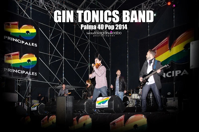 Gin Tonics Band en el Palma 40 Pop 2014. Héctor Falagán De Cabo | hfilms & photography.