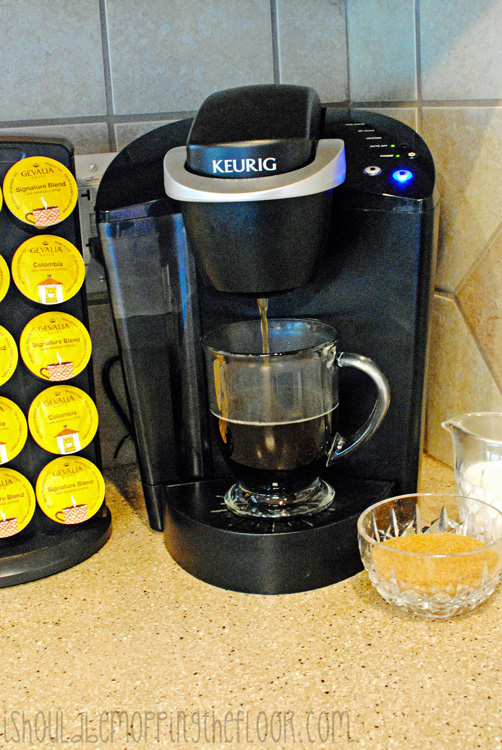 i should be mopping the floor The Perfect PickMeUP Gevalia Single