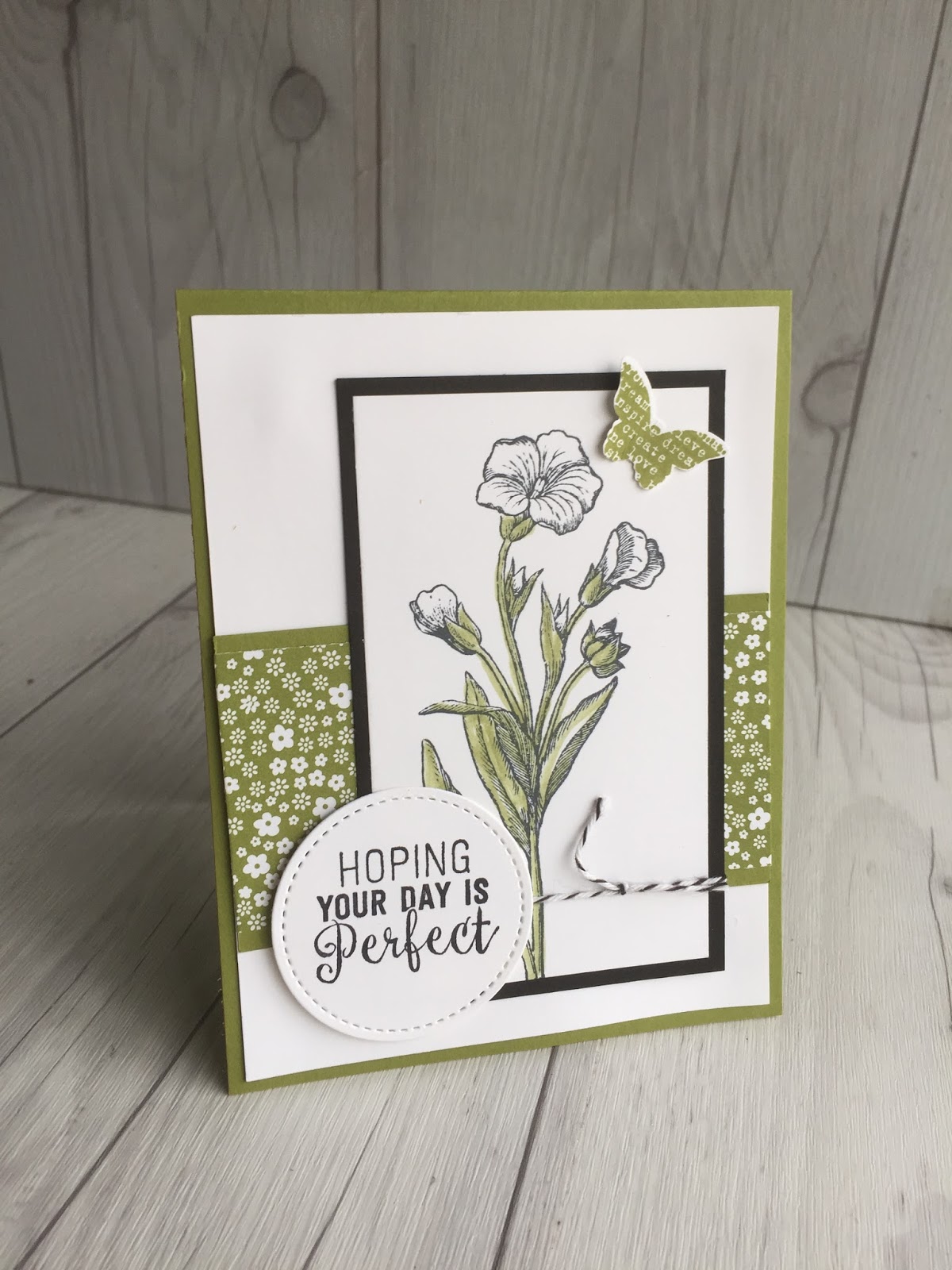 Stampin' Up! Butterfly Basics Stamped Sophisticates