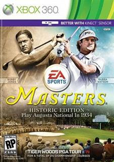 Tiger Woods PGA Tour 14 Masters Historic Edition   XBOX 360 
