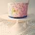TARTA CON PAPEL DE AZÚCAR