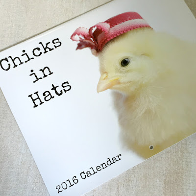 2016 calendar - Chicks in Hats