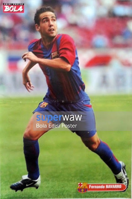 Poster Fernando Navarro (FC Barcelona)