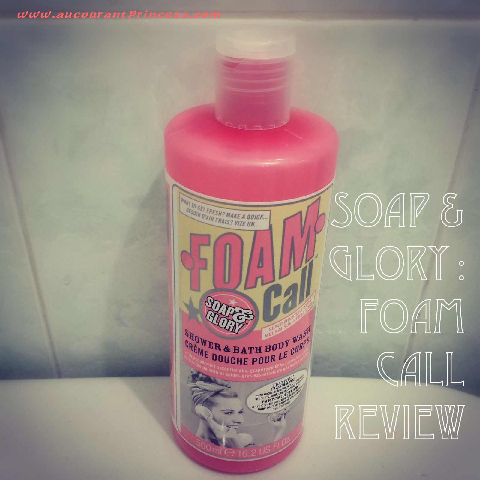 Soap and Glory Foam Call Dual-use Shower and Bath Body Wash Product Review