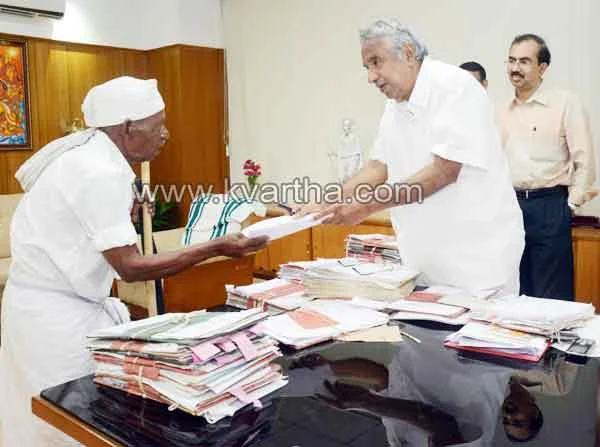 Chief Minister, Thiruvananthapuram, Pension, Chief Minister, Oommen Chandy, Penssion