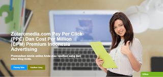 Zoteromedia.com PPC dan CPM Premium Indonesia