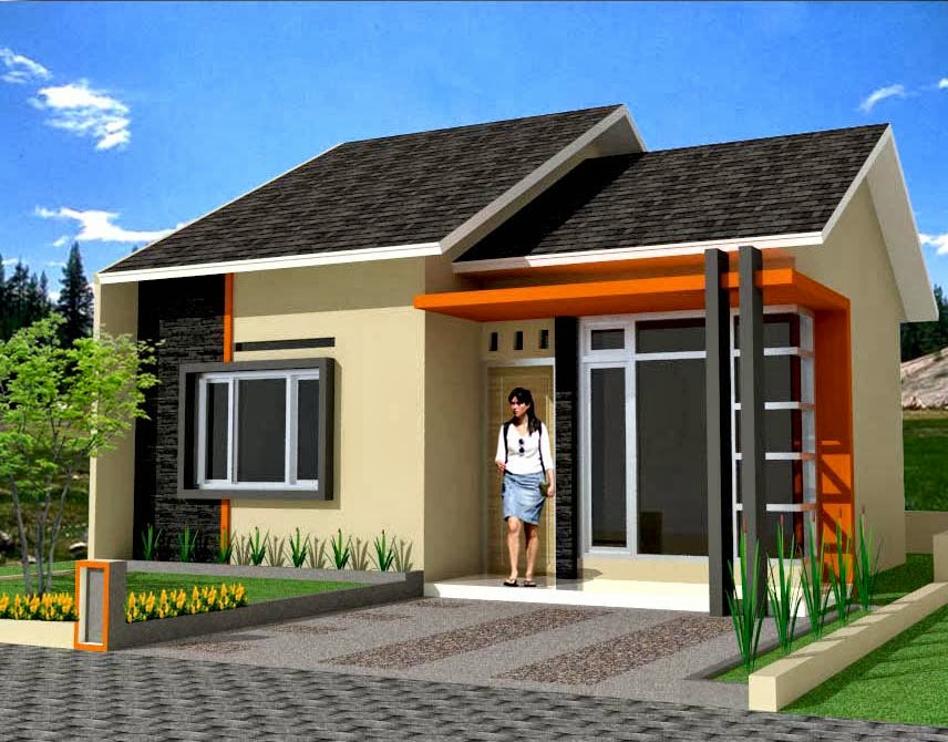 Desain Rumah Minimlis Satu Lantai Simple dan Elegan