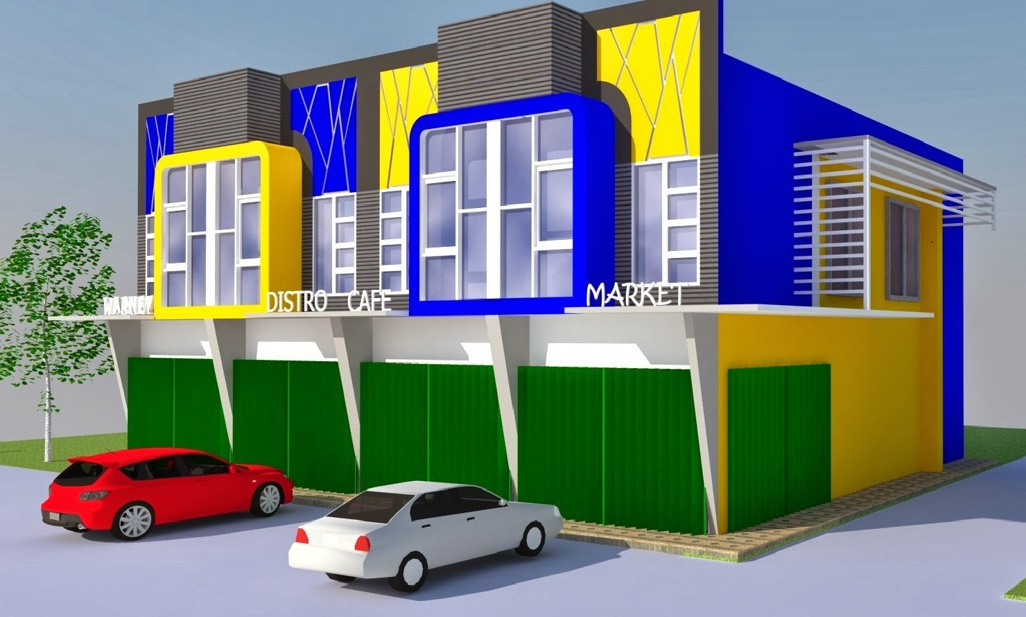 20 Model Desain Kios Minimalis Modern Terbaru 2017 Desain Rumah