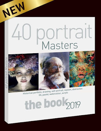 40 Maîtres contemporains du PORTRAIT - Pratique des Arts, le livre 2019 (FRANCE)